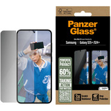 PanzerGlass Privacy Displayschutz Ultra-Wide Fit, Schutzfolie transparent, Samsung Galaxy S25+ / S24+