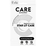 PanzerGlass Urban Combat Star Lit Case, Handyhülle transparent/weiß, Samsung Galaxy S25+, QI-kompatibel