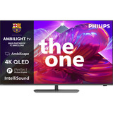 Philips 65PQS9001/12 The One, QLED-Fernseher 164 cm (65 Zoll), grau, UltraHD/4K, Ambilight 3-seitig, Drehbarer Standfuß, 120Hz Panel