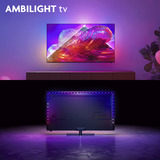 Philips 65PQS9001/12 The One, QLED-Fernseher 164 cm (65 Zoll), grau, UltraHD/4K, Ambilight 3-seitig, Drehbarer Standfuß, 120Hz Panel