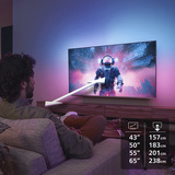 Philips 65PQS9001/12 The One, QLED-Fernseher 164 cm (65 Zoll), grau, UltraHD/4K, Ambilight 3-seitig, Drehbarer Standfuß, 120Hz Panel