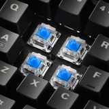 Sharkoon SKILLER SGK30, Gaming-Tastatur schwarz, US-Layout, Huano Blue