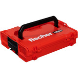 fischer L-BOXX FLB 102, leer, Werkzeugkiste rot/schwarz