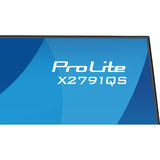 iiyama ProLite X2791QS-B1, LED-Monitor 68.5 cm (27 Zoll), schwarz (matt), QHD, IPS, HDMI, DP, Lautsprecher