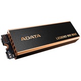 ADATA LEGEND 960 MAX 1 TB, SSD dunkelgrau/gold, PCIe 4.0 x4, NVMe 1.4, M.2 2280