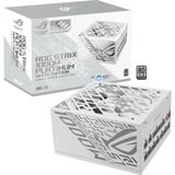 ASUS ROG Strix 1000W Platinum White Edition (ROG Equalizer), PC-Netzteil weiß, 1x 12 Pin High Power GPU, 4x PCIe, Kabelmanagement, 1000 Watt