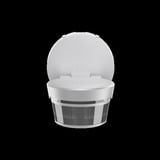 Busch-Jaeger Busch-Wächter Profi 220 Grad Bewegungsmelder mit Bluetooth und Dämmerungssensor aluminium, Retail