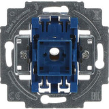 Busch-Jaeger Wechseltaster Einsatz einpolig Wechsler Typ 2020 US-206 Unterputz mit Steckklemme blau, Retail