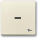 Busch-Jaeger Wippe mit Aufdruck weiß, Retail