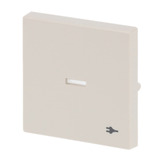 Busch-Jaeger Wippe mit Aufdruck weiß, Retail