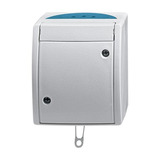 Busch-Jaeger Zugwechselschalter 2610/6 W-53 Aufputz mit Zugschnur Bedienung grau, Retail