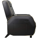 Cougar Gaming-Sofa Ranger Pro Royal, Gaming-Stuhl schwarz/gold, Seitentisch, USB-C Ladeport