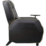 Cougar Gaming-Sofa Ranger Pro Royal, Gaming-Stuhl schwarz/gold, Seitentisch, USB-C Ladeport