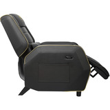 Cougar Gaming-Sofa Ranger Pro Royal, Gaming-Stuhl schwarz/gold, Seitentisch, USB-C Ladeport