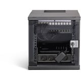 Digitus Netzwerk-Set SOHO Pro 10" 315x300 mm (BxT), IT-Schrank schwarz, 6 Höheneinheiten