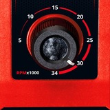 EINHELL Power X-Change Akku-Schleif- / Gravur-Werkzeug TE-MT 18/34 Li-Solo, 18Volt, Geradschleifer rot/schwarz, ohne Akku und Ladegerät, 55-teiliges Zubehör-Set