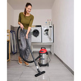 EINHELL TC-VC 1540 S, Nass-/Trockensauger silber/rot