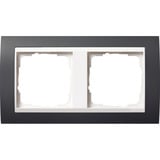 Gira Abdeckrahmen zweifach für rws Event anthrazit, Retail