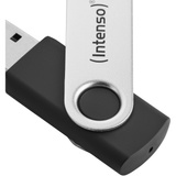 Intenso Office Line 256 GB, USB-Stick silber/schwarz, USB-A 3.2