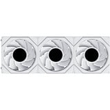 Lian Li UNI FAN TL LCD FLEX 120 Wireless, Gehäuselüfter weiß, Reverse, 3er Pack mit Controller, 124 mm