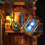 Lumibricks Steampunk Time Rift Bibliothek, Konstruktionsspielzeug 