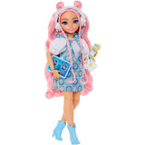 Mattel Dream Besties Daisy Jean Modepuppe mit 9 Zubehörteilen zum Thema DJ und Musik 