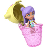 Mattel Polly Pocket Ananas Äffchen Spielschatulle, Puppenhaus 
