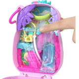 Mattel Polly Pocket Ananas Äffchen Spielschatulle, Puppenhaus 
