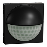 Merten Präsenzmelder schwarz matt 180 Grad Unterputzmontage System M MEG5710-0403, Bewegungsmelder schwarz (matt), Retail