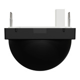 Merten Präsenzmelder schwarz matt 180 Grad Unterputzmontage System M MEG5710-0403, Bewegungsmelder schwarz (matt), Retail