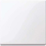 Merten Wippe für Wechselschalter, Kreuzschalter und Taster, einteilige Ausführung, glänzend weiß (glänzend), Retail