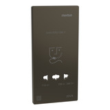 Merten Zentralplatte Moccametall Rasiersteckdose metallisch mocca, Retail