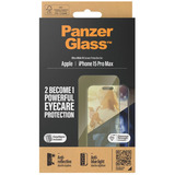 PanzerGlass EyeCare Displayschutz Ultra-Wide Fit, Schutzfolie transparent, iPhone 15 Pro Max, EasyAligner