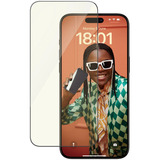 PanzerGlass EyeCare Displayschutz Ultra-Wide Fit, Schutzfolie transparent, iPhone 15 Pro Max, EasyAligner