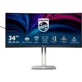 Philips 34B2U5600C, LED-Monitor 86.4 cm (34 Zoll), dunkelgrau/silber, WQHD, VA, Curved, SmartKVM, USB-Hub, 120Hz Panel