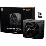 be quiet! Straight Power 12 Platinum 750W ATX3.1, PC-Netzteil schwarz, 1x 12-Pin High Power GPU, 4x PCIe, Kabel-Management , 750 Watt