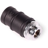 Alphacool ES Schnellverschluss BLH1A PushIn Female IG, Verbindung chrom/schwarz (matt)