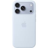 Apple Silikon Case mit MagSafe, Handyhülle hellblau, iPhone 18 Pro