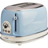 Ariete Vintage Toaster 155 hellblau, 810 Watt, für 2 Scheiben Toast