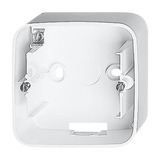 Busch-Jaeger Aufputzgehäuse eine Einheit weiß weiß, Retail