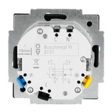 Busch-Jaeger Fehlerstromschutzschalter Unterputzeinsatz 3151 UC-81, Steckdose anthrazit, Retail