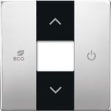 Busch-Jaeger Zentralscheibe RTR, Abdeckung edelstahl, Retail