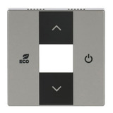 Busch-Jaeger Zentralscheibe RTR, Abdeckung edelstahl, Retail