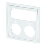 Busch-Jaeger Zentralscheibe, Rahmen weiß, Retail