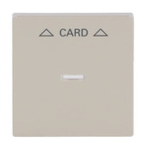 Busch-Jaeger Zentralscheibe für Cardschalter, Abdeckung weiß, Retail