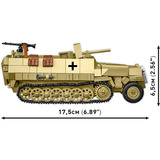 COBI Half-Track Sd.Kfz. 251/10, Konstruktionsspielzeug Maßstab 1:35