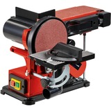 EINHELL Stand-Band-Tellerschleifer TC-US 380, Bandschleifer rot/schwarz, 300 Watt