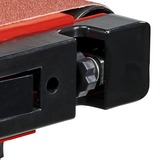 EINHELL Stand-Band-Tellerschleifer TC-US 380, Bandschleifer rot/schwarz, 300 Watt