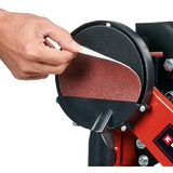 EINHELL Stand-Band-Tellerschleifer TC-US 380, Bandschleifer rot/schwarz, 300 Watt