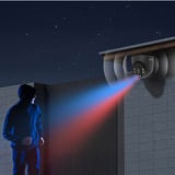 Foscam W5EP, Überwachungskamera schwarz/schwarz, 5MP, PoE